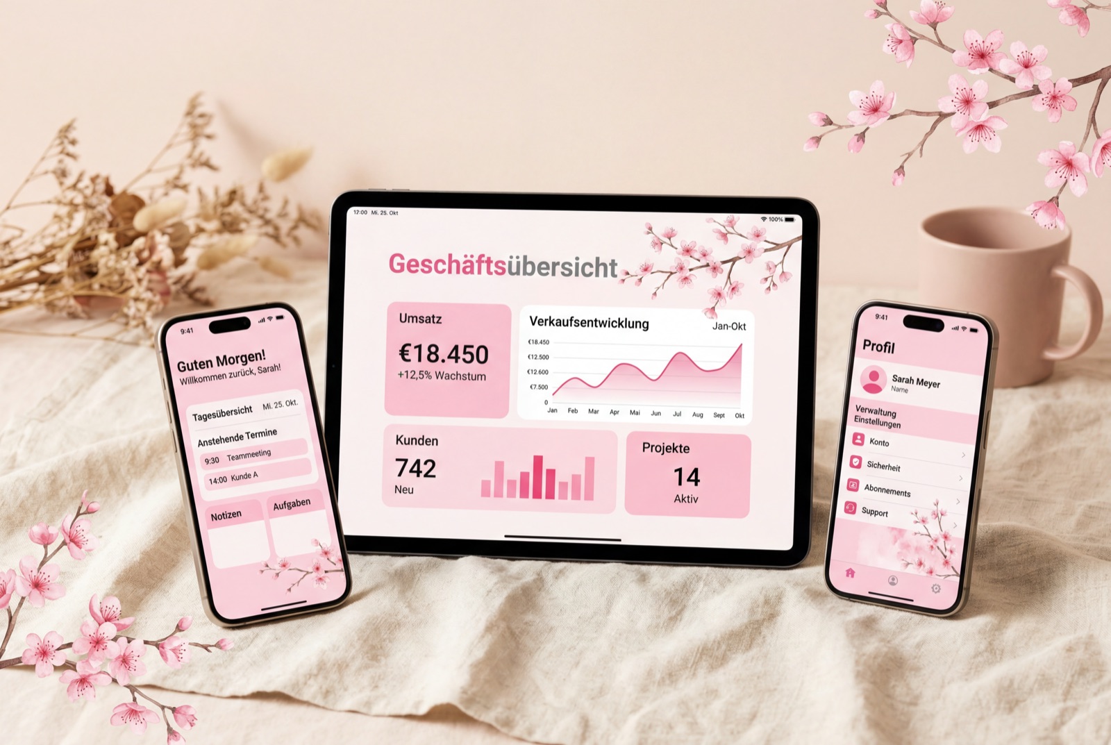 App-Design auf mehreren Ger&auml;ten &ndash; iOS und Android